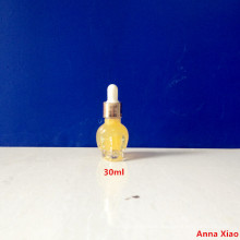 30ml Glass Skull Bottles Skull Shaped Polish Bottles